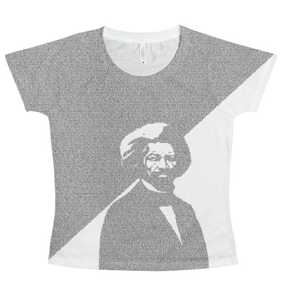 Frederick Douglas Litograph T Shirt - Picture 2 of 4